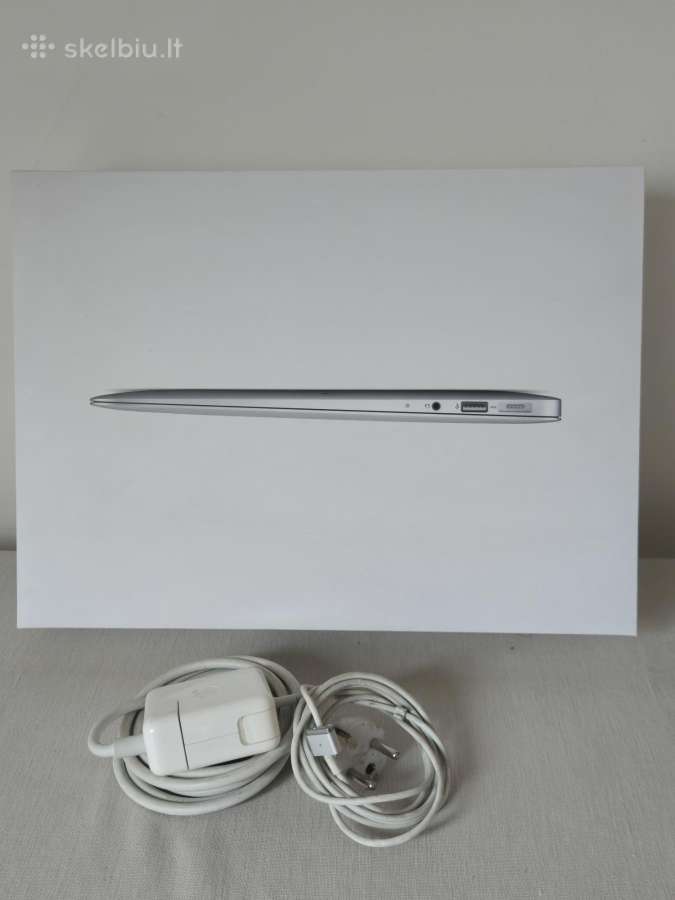 MacBook Air 13 su dėže ir originaliu krovikliu - nuotraukos Nr. 4