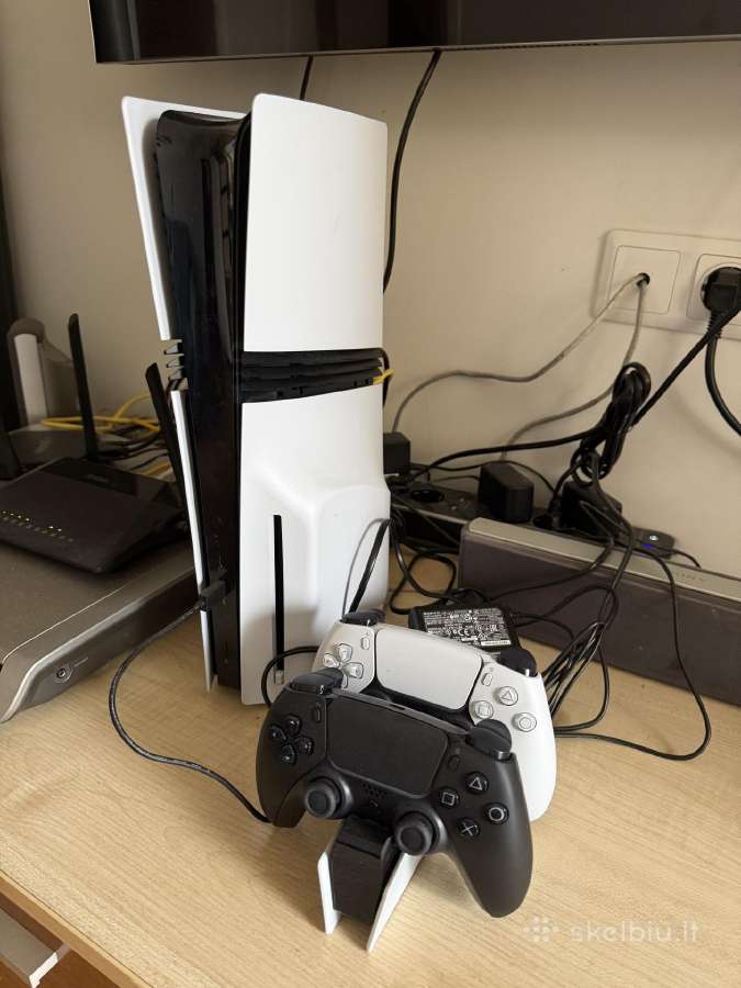 Ps5 Pro 2tb + diskasukis + stovas + kroviklis pul - nuotraukos Nr. 2