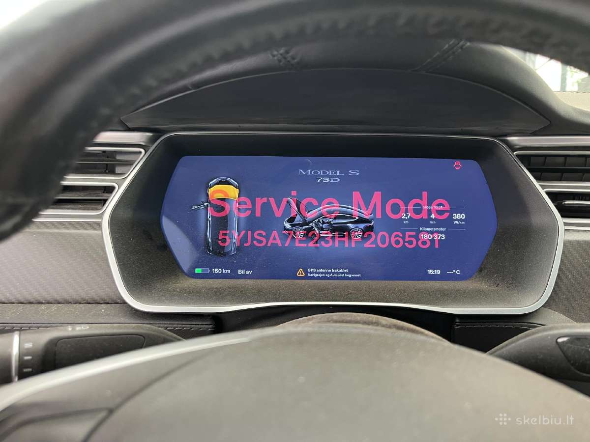 Tesla model s dalys - nuotraukos Nr. 24