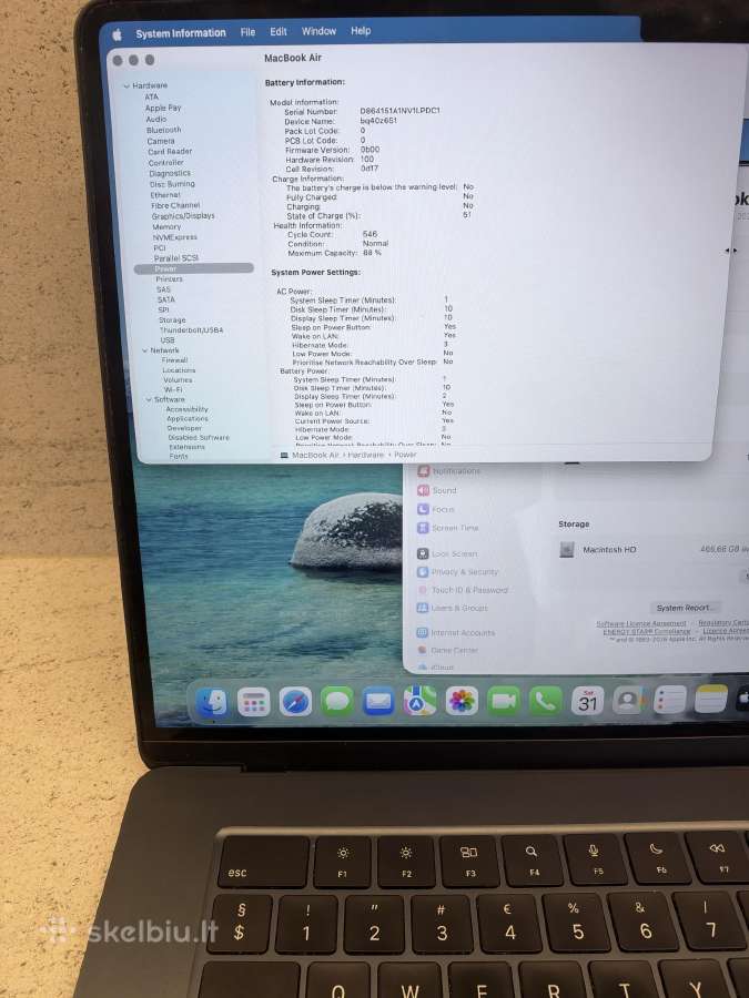 MacBook Air 15 16/512 - nuotraukos Nr. 3