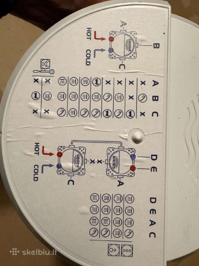 Grohe Rapido Smartbox potinkinė dušo sistema - nuotraukos Nr. 2