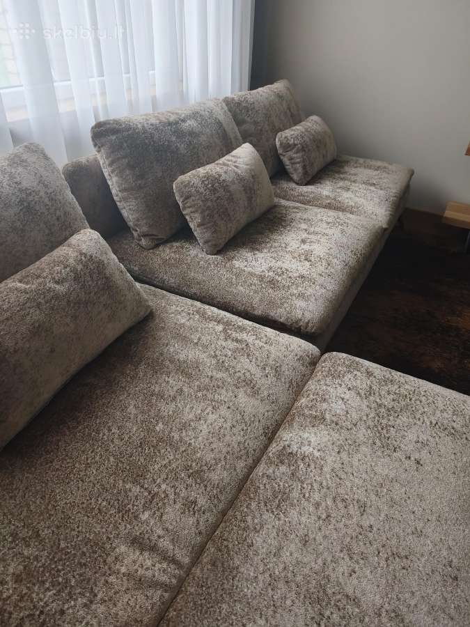 Naujas minkštas svetainės kampas kampinė sofa - nuotraukos Nr. 2