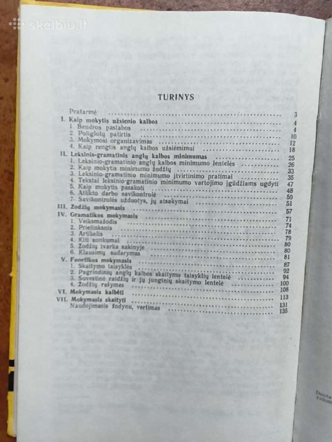 Č. Rimkus "Kaip mokytis anglų kalbos" 1991 metai - nuotraukos Nr. 4