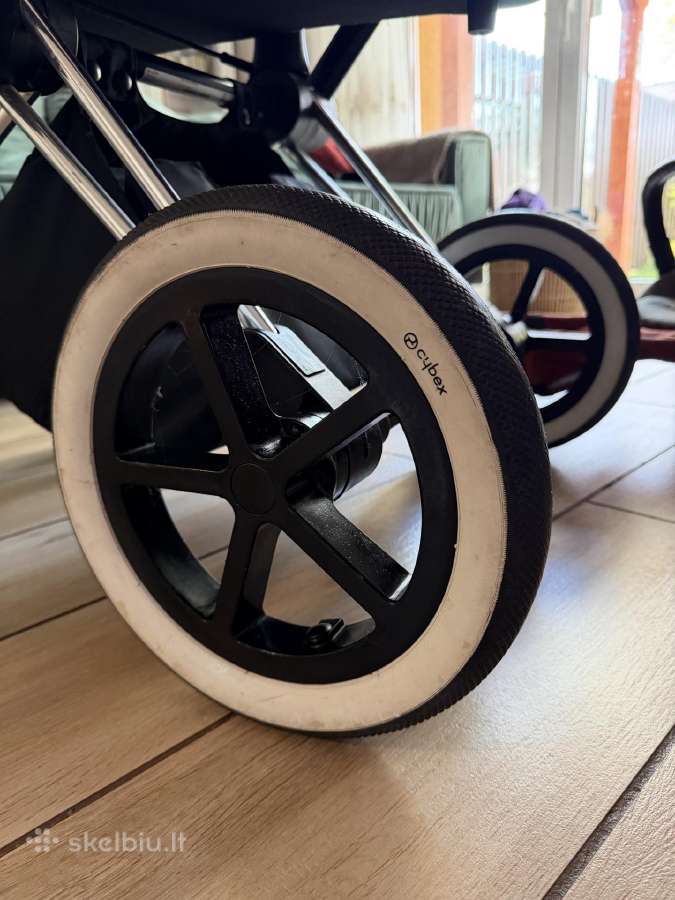 Cybex Priam All Terrain 3 in 1 su Isofix baze - nuotraukos Nr. 7