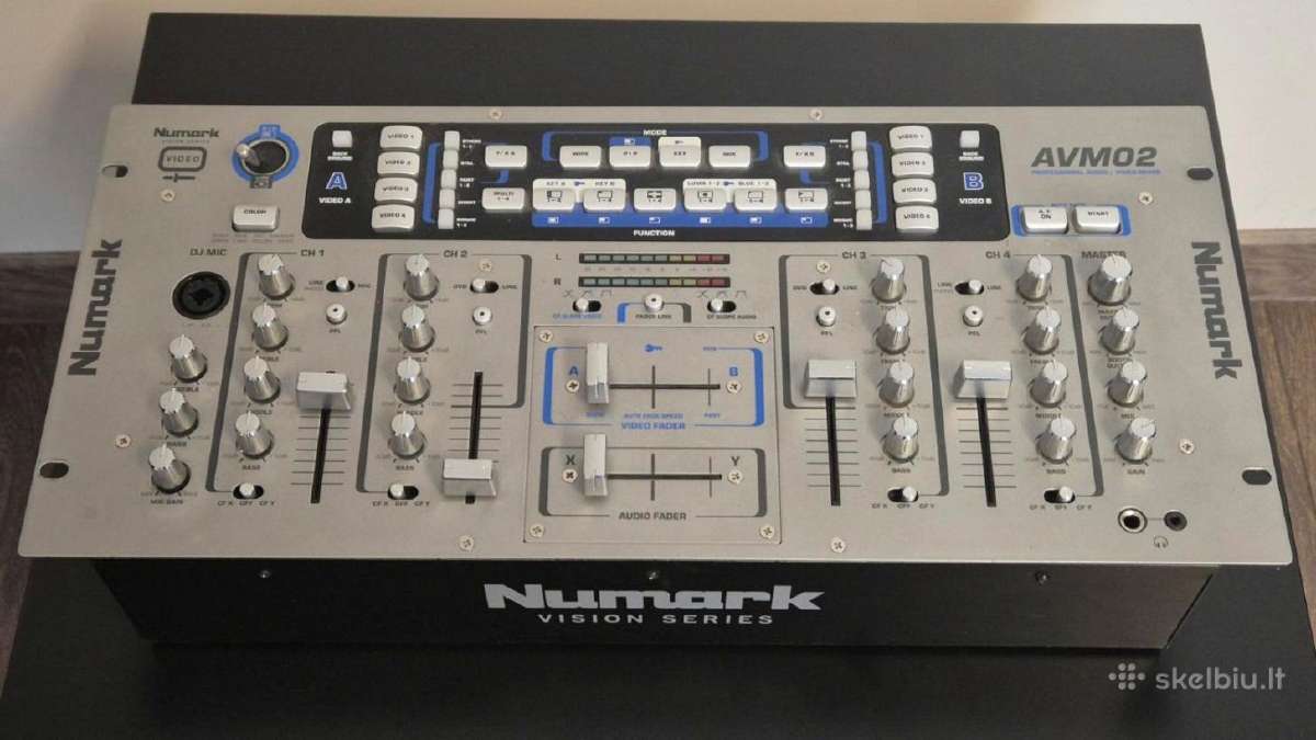 Numark Avm02 audio/video mikšeris - nuotraukos Nr. 2