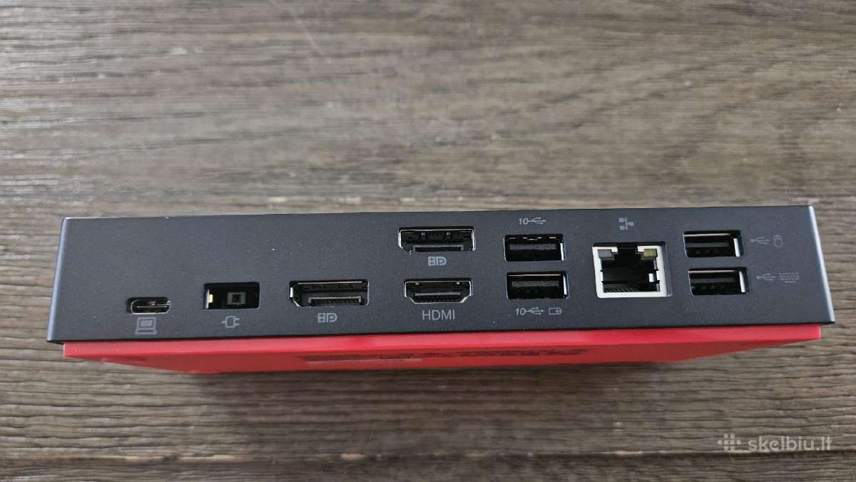 Thinkpad Usb-c Dock Gen2 su 90w pakrovėju. - nuotraukos Nr. 4