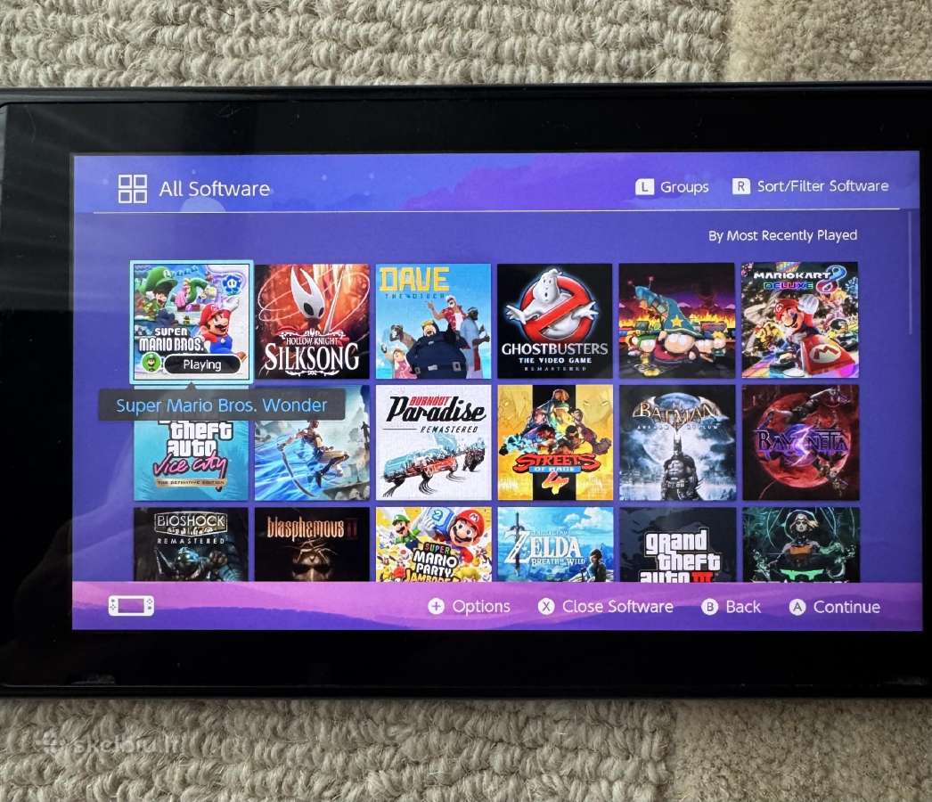Nintendo switch v1 512gb Atrištas - nuotraukos Nr. 2