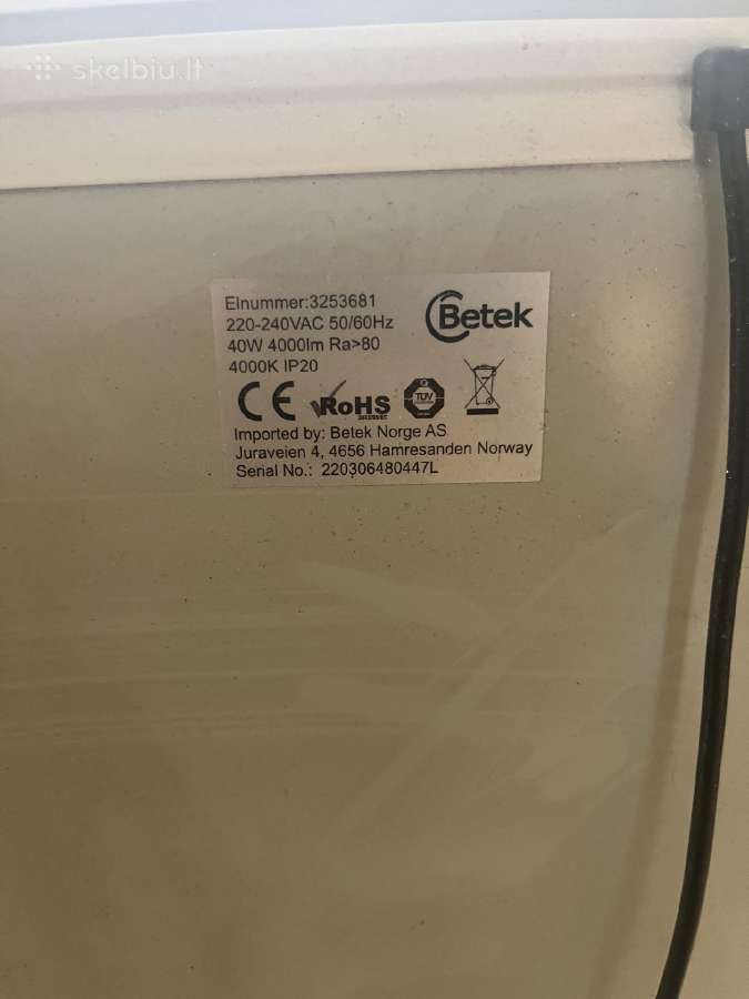 LED lubiniai šviestuvai - nuotraukos Nr. 2