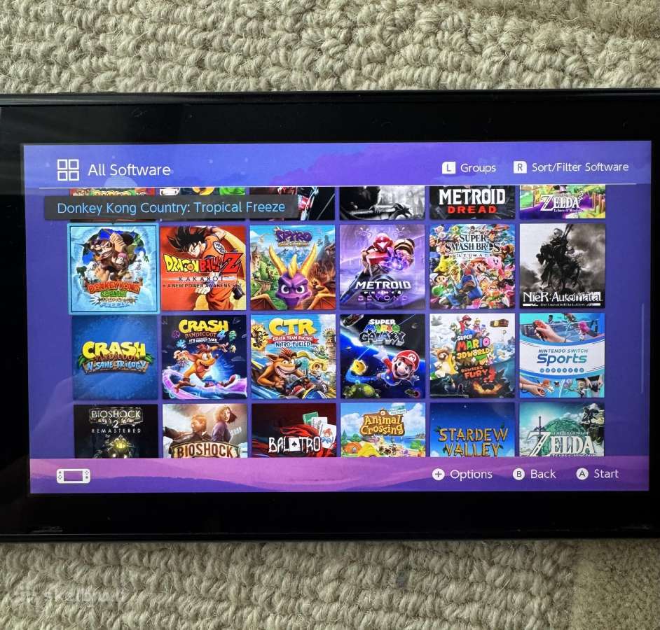 Nintendo switch v1 512gb Atrištas - nuotraukos Nr. 4