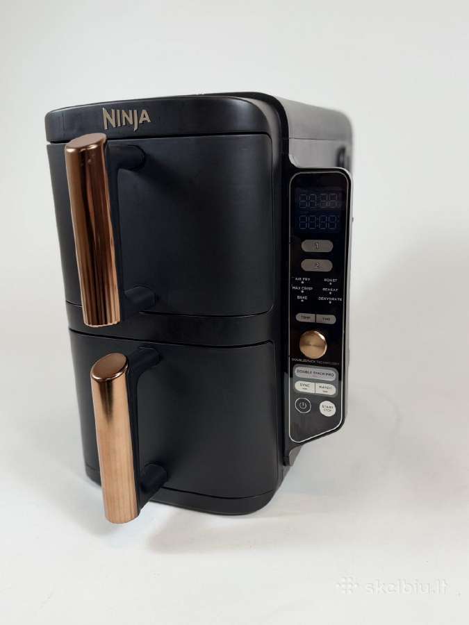 Ninja Double Stack XL 9.5l oro gruzdintuvė - nuotraukos Nr. 3