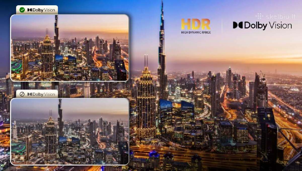 Sharp 55" 140cm Smart 4k Uhd 2023m - nuotraukos Nr. 7
