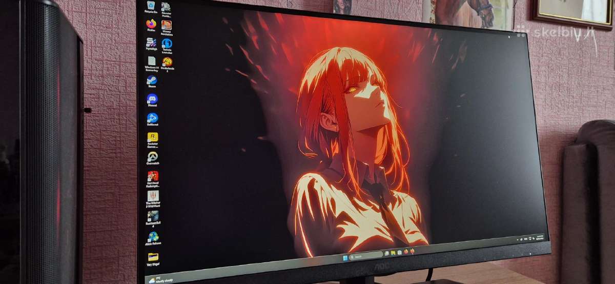 Monitorius Aoc Gaming, Fast Ips, 180 Hz, - nuotraukos Nr. 2