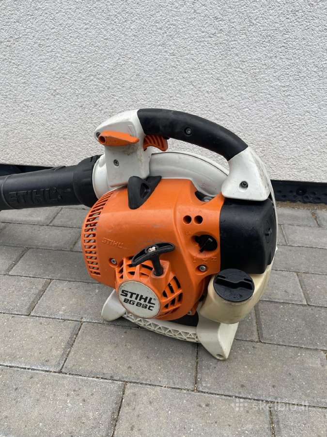 Lapų ar žolės pūstuvas Stihl Bg 86c - nuotraukos Nr. 3