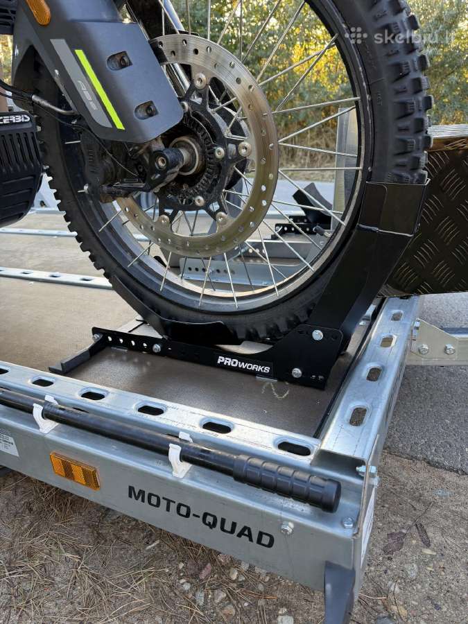 Motociklų ir keturračių priekabos nuoma Vilniuje - nuotraukos Nr. 6