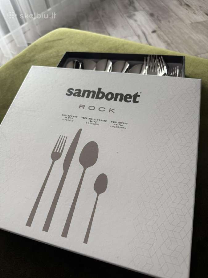 Stalo įrankių komplektas Sambonet - nuotraukos Nr. 4
