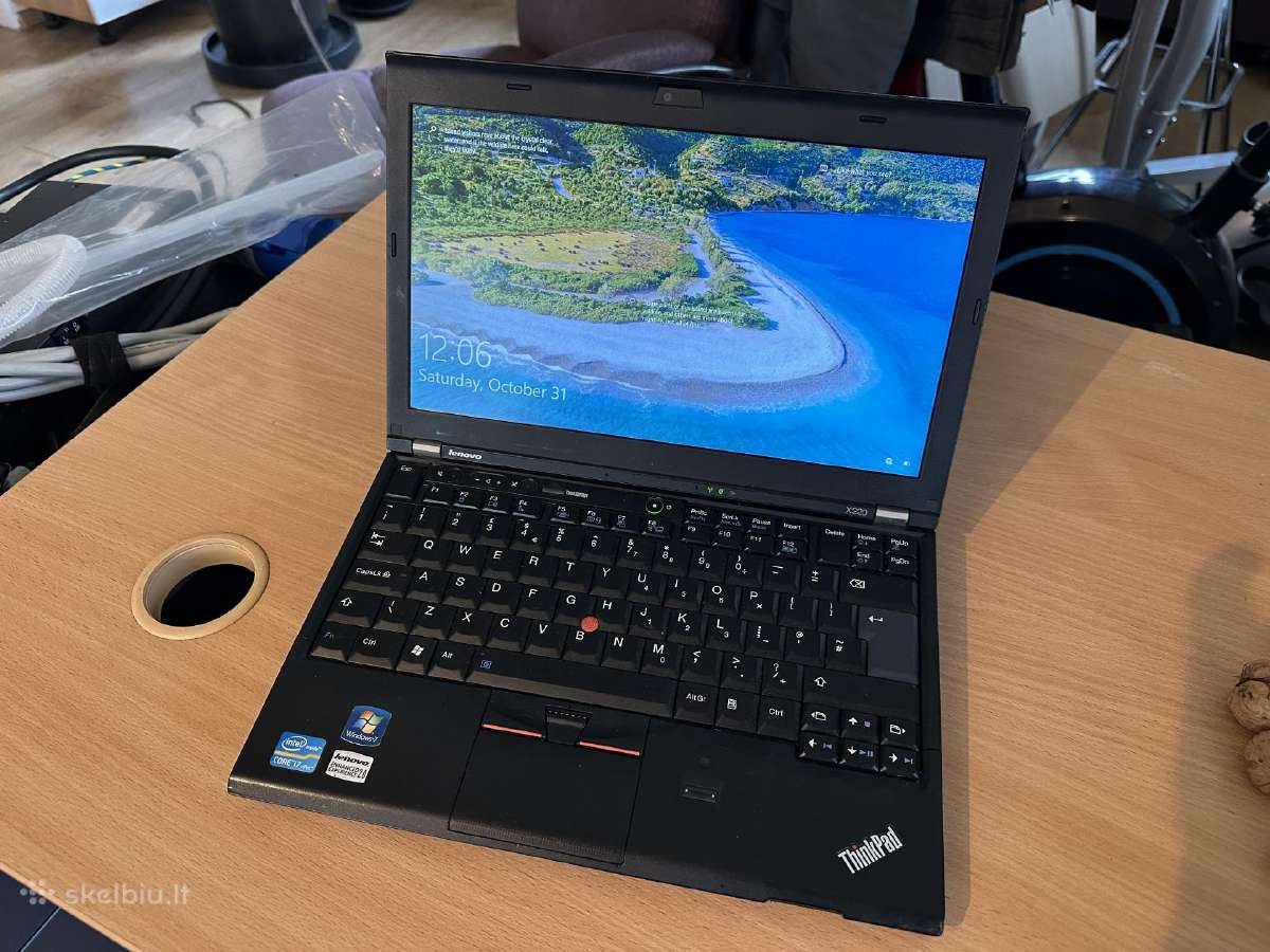 Lenovo Thinkpad X220 I7/8ram/128ssd - nuotraukos Nr. 4