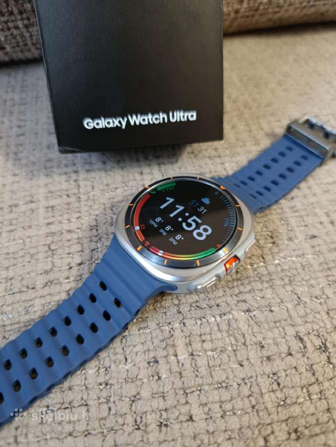 Idealios būklės Samsung Galaxy Watch ultra 2025 - nuotraukos Nr. 2