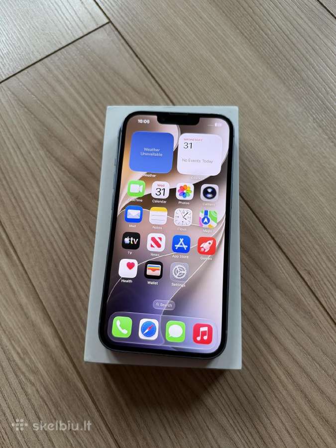 iPhone 14 128gb Blue - nuotraukos Nr. 5