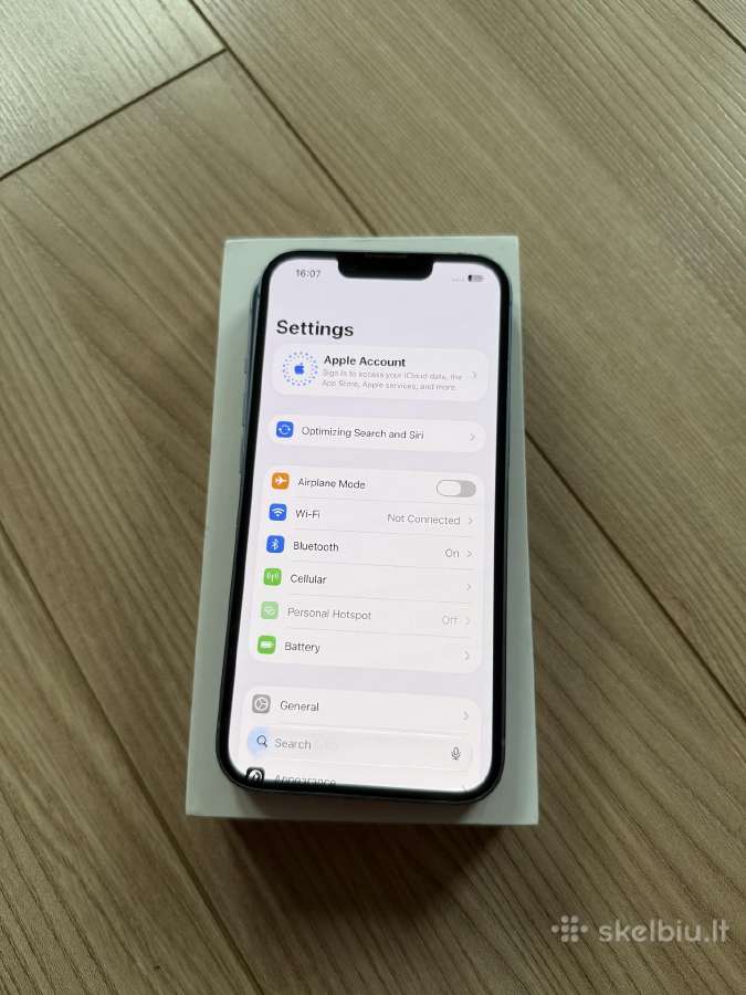 iPhone 14 128gb Blue - nuotraukos Nr. 6