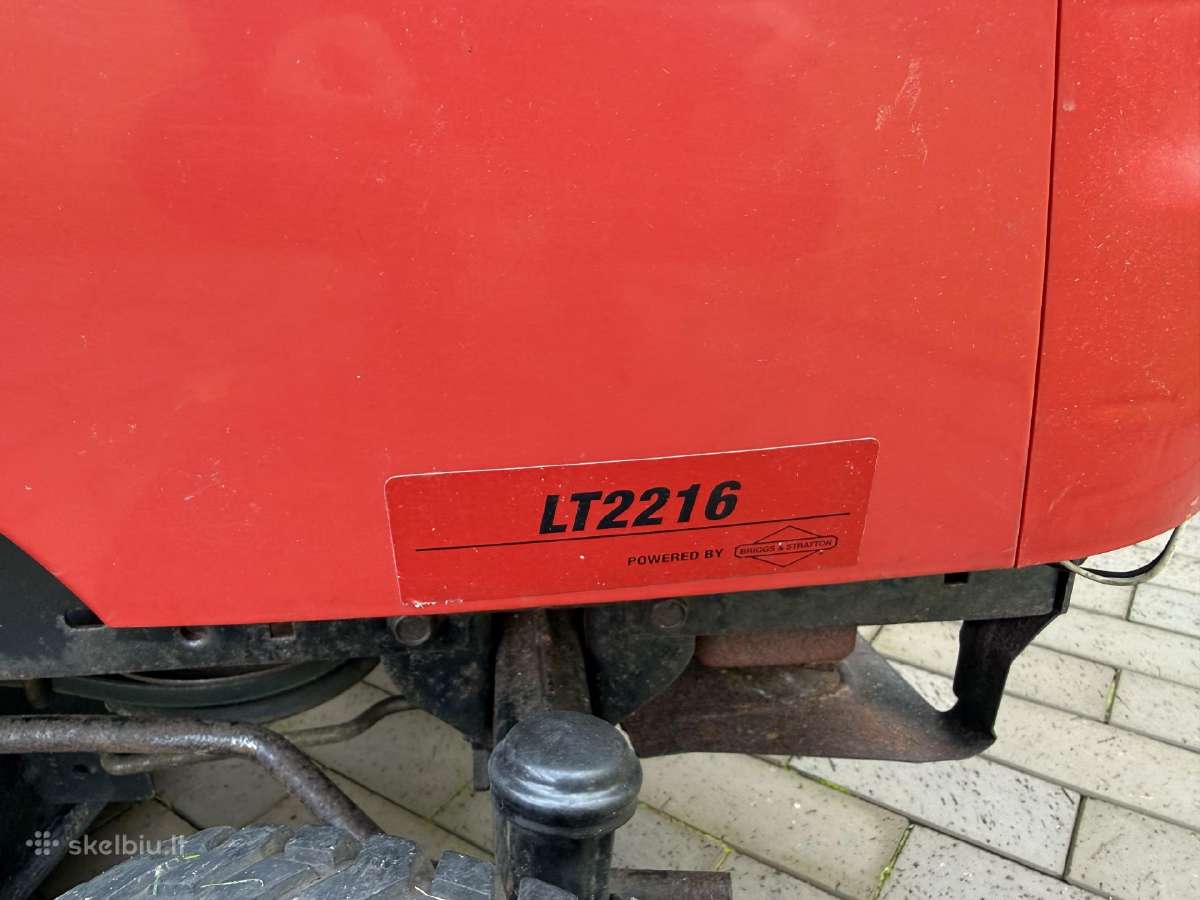 Johnsered Lt2216 su 15,5hp varikliu - nuotraukos Nr. 8