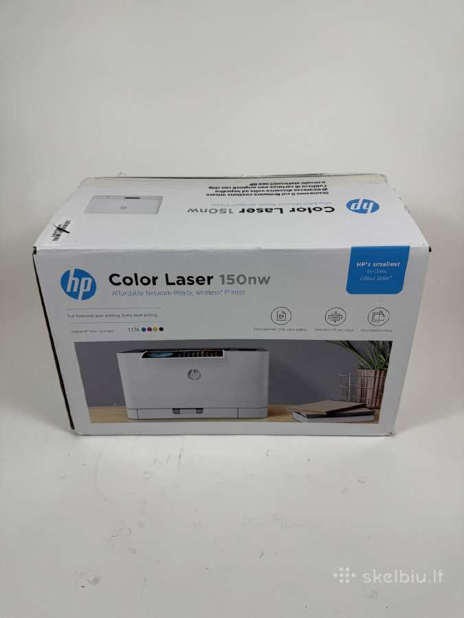 Hp Color Laser 150nw spausdintuvas - nuotraukos Nr. 7