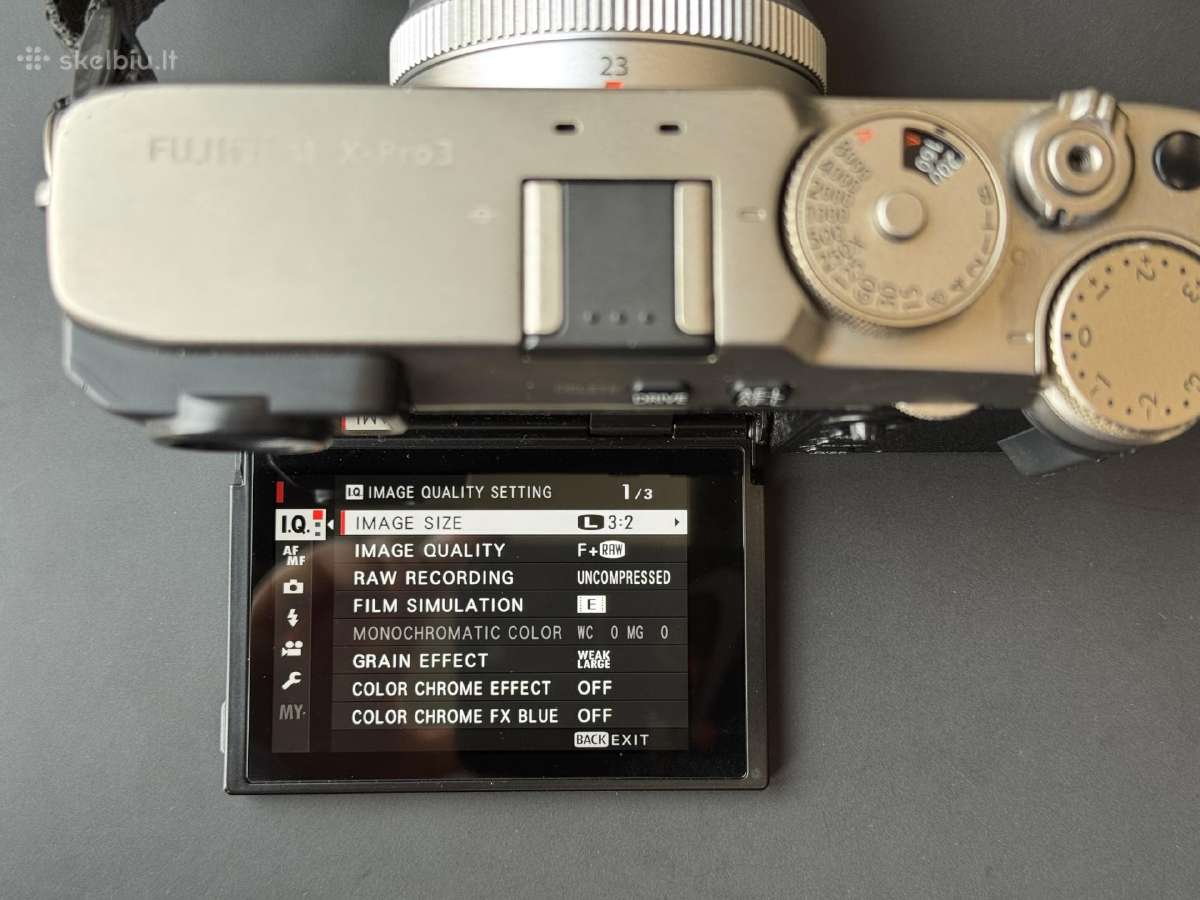 Fujifilm X-pro 3 Dura + Xf 23mm R WR F2 + priedai - nuotraukos Nr. 13