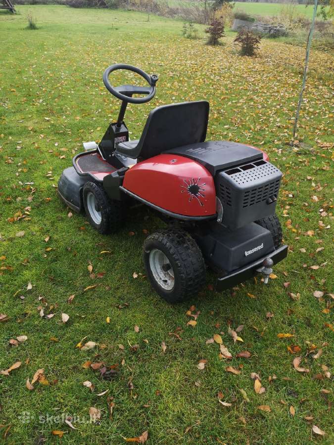 Sodo traktoriukas jonsered/husqvarna - nuotraukos Nr. 5
