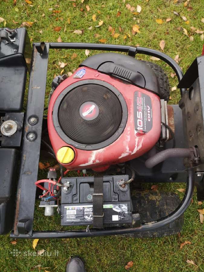Sodo traktoriukas jonsered/husqvarna - nuotraukos Nr. 6
