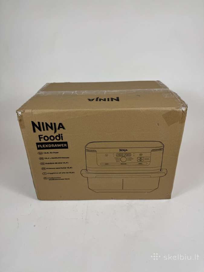 Ninja Foodi Flexdrawer 10.4 Af500eusd Gruzdintuvė - nuotraukos Nr. 7