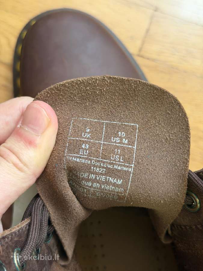 Dr. Martens Air Wair Bouncing Sole Batai - nuotraukos Nr. 9