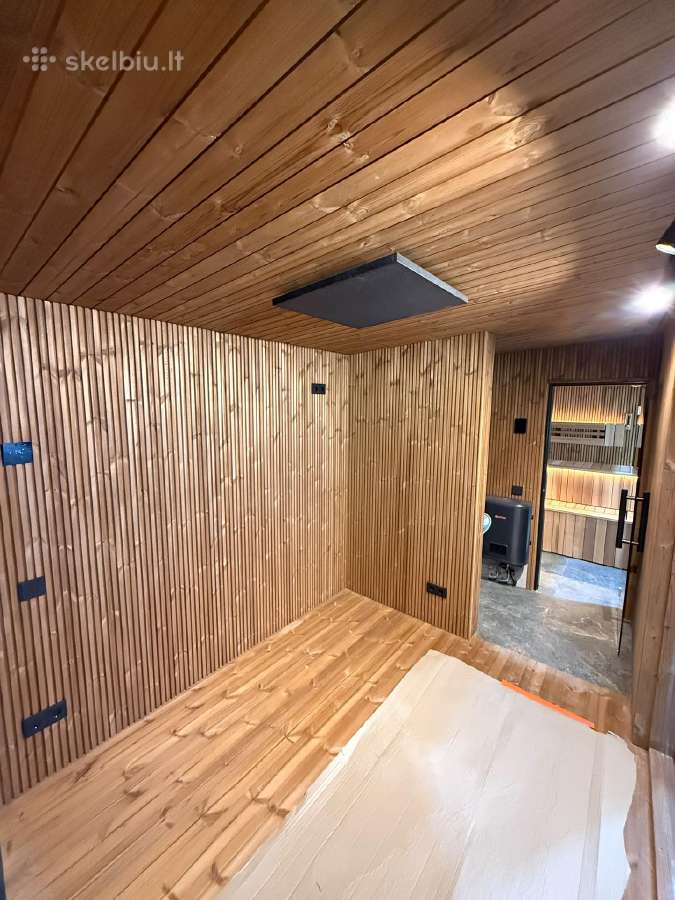 Modulinė pirtis su kubilu po stogu - nuotraukos Nr. 8