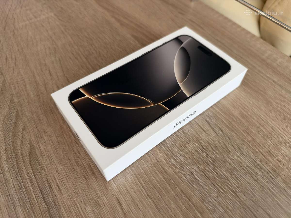 iPhone 16 Pro Max 256 GB Natural Titanium - nuotraukos Nr. 3