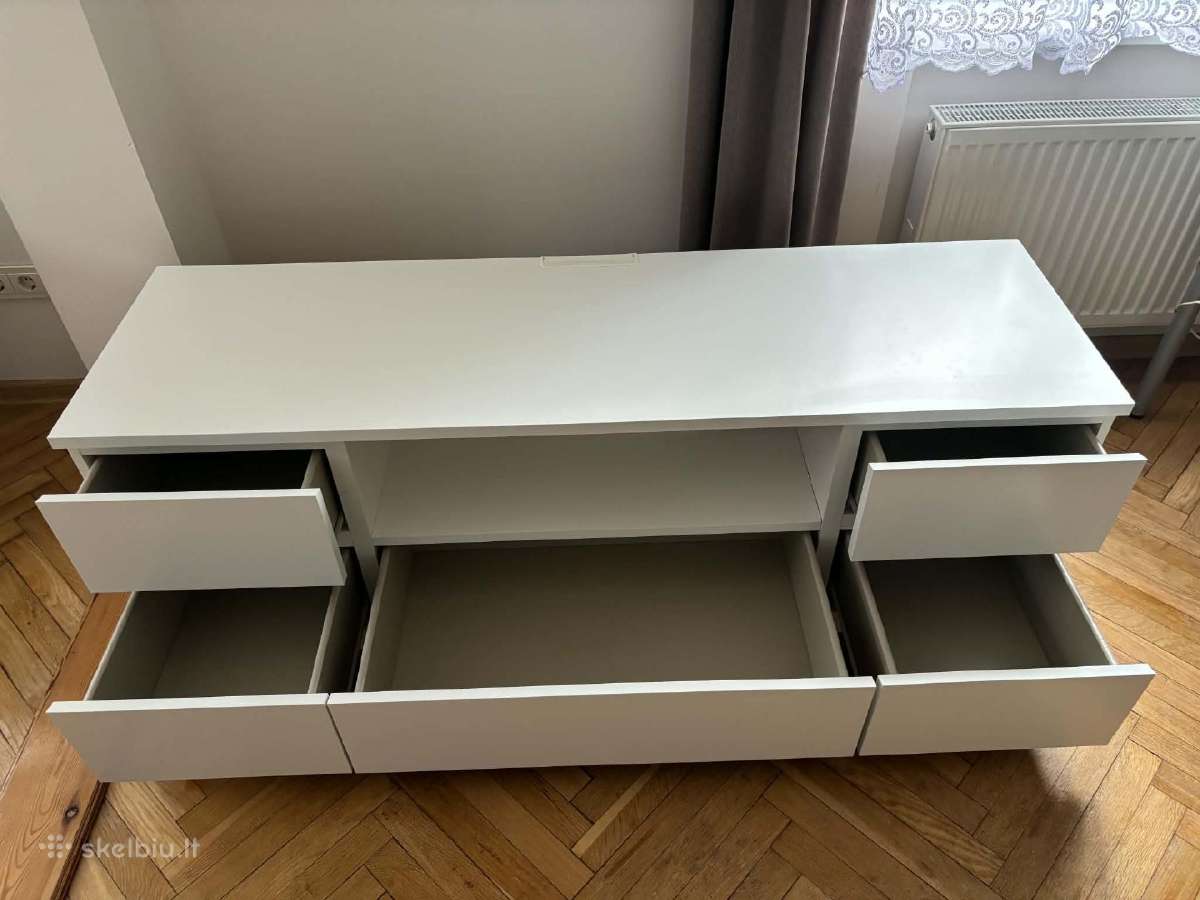Ikea Malm TV Staliukas - nuotraukos Nr. 3