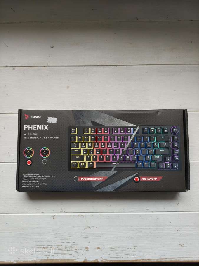 Phenix belaidė mechaninė klaviatura - nuotraukos Nr. 2