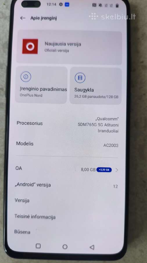 Oneplus Nord N10 5G - nuotraukos Nr. 4