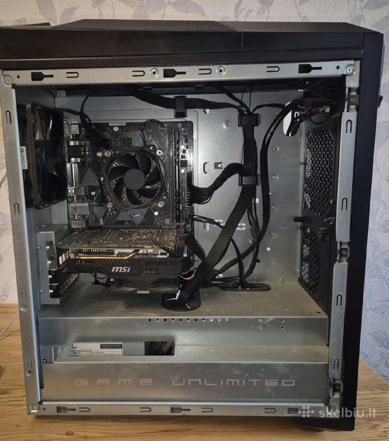 Žaidimų Pc i5-8400 Gtx 1660 16gb RAM - nuotraukos Nr. 3