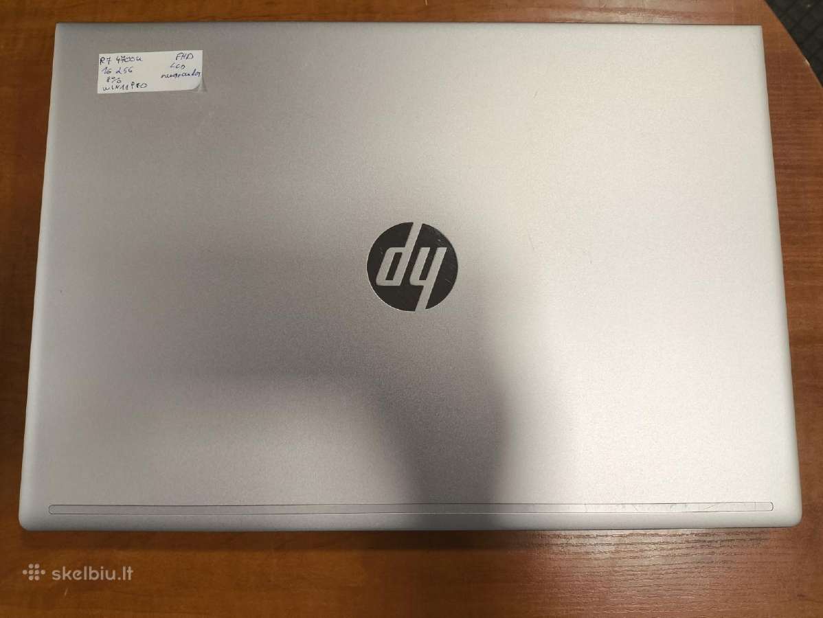 15.6 Probook Ips Ryzen 7 4700u 16gb 256gb 8% - nuotraukos Nr. 3