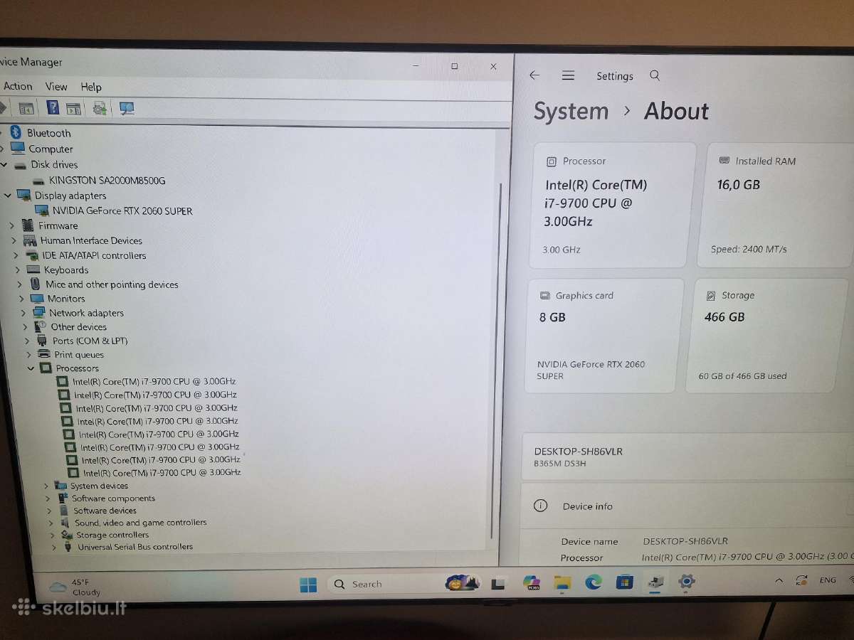 I7-9700*rtx2060super - nuotraukos Nr. 3