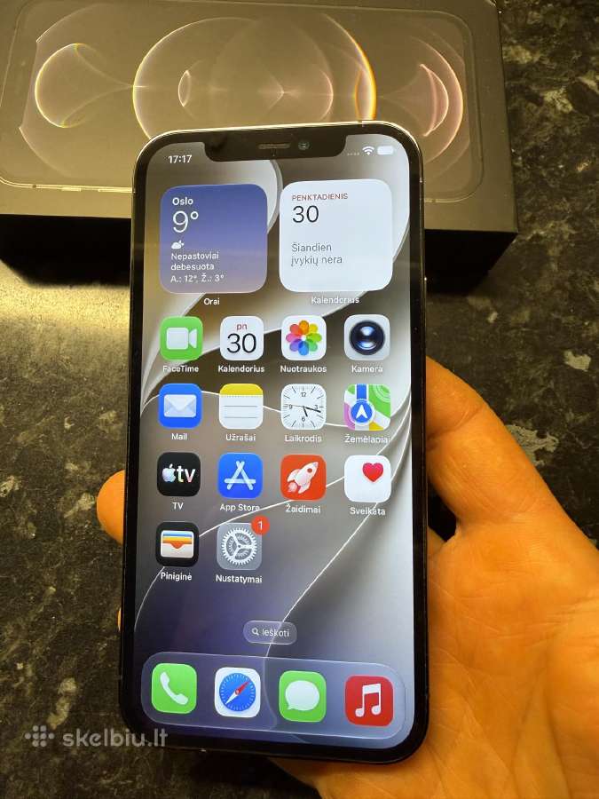 iPhone 12pro, 128gb kaip naujas - nuotraukos Nr. 2