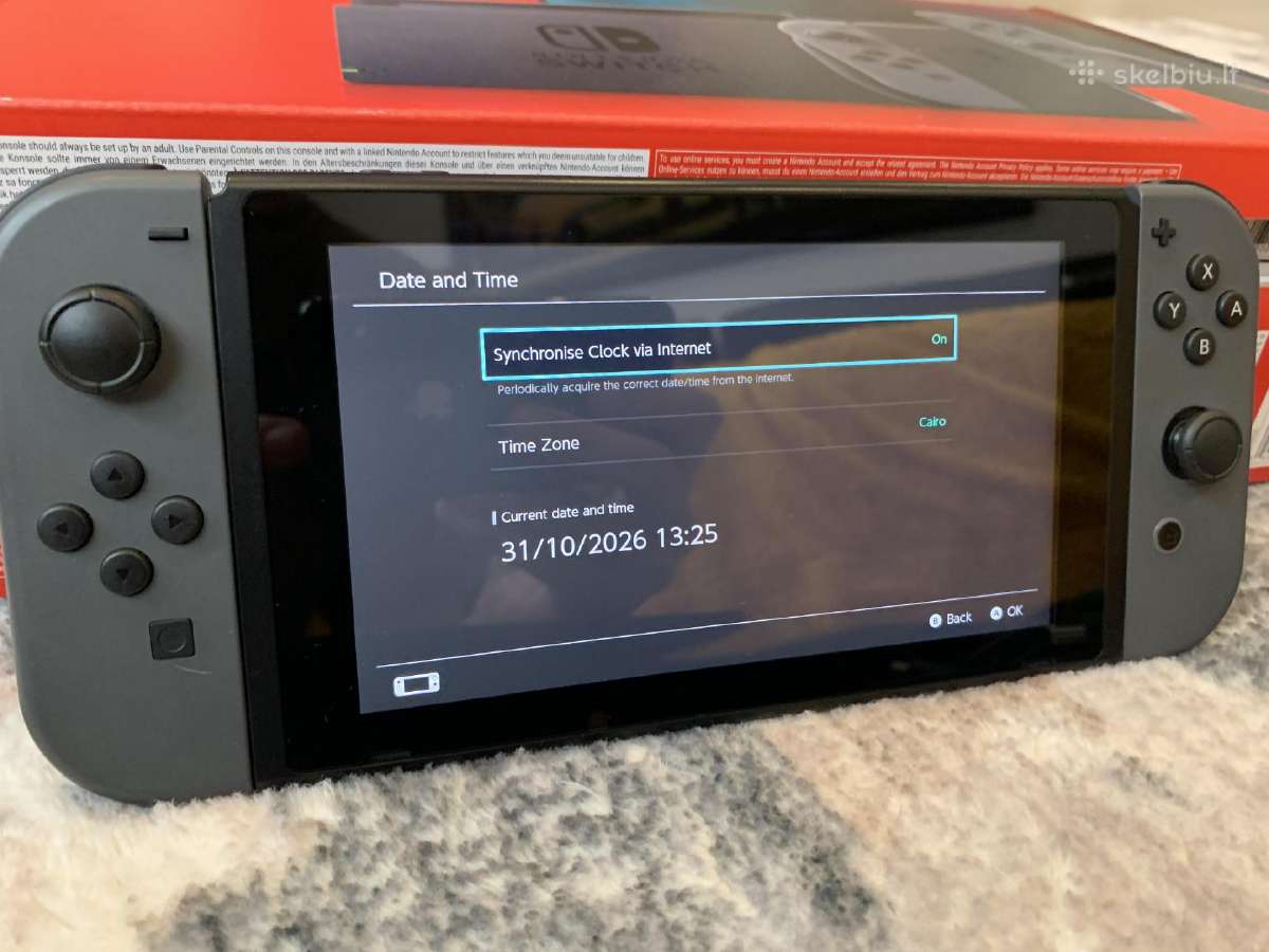 Nintendo Switch LCD Pilna Komplektacija - nuotraukos Nr. 13