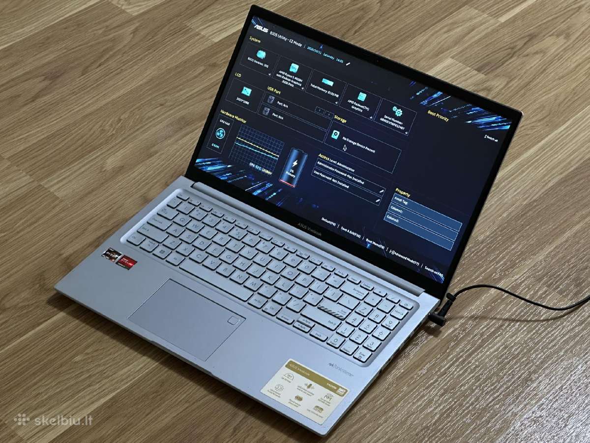 Parduodu Asus Vivobook 15 su ryzen 5 4600h, 8gb - nuotraukos Nr. 2