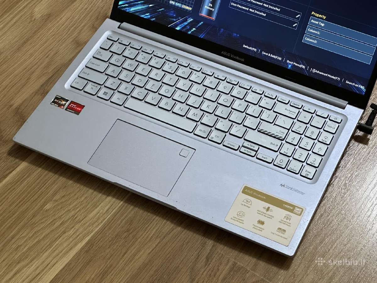 Parduodu Asus Vivobook 15 su ryzen 5 4600h, 8gb - nuotraukos Nr. 3