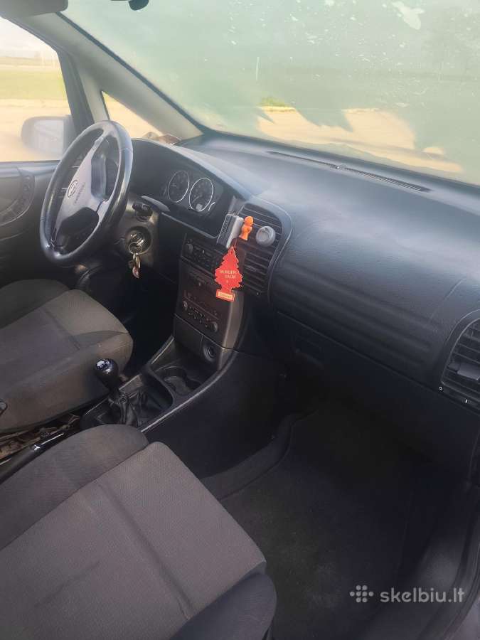 Parduodamas opel zafira 2l 74kw dyzelinas - nuotraukos Nr. 5