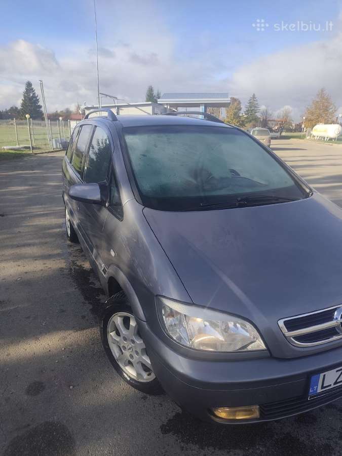 Parduodamas opel zafira 2l 74kw dyzelinas - nuotraukos Nr. 6