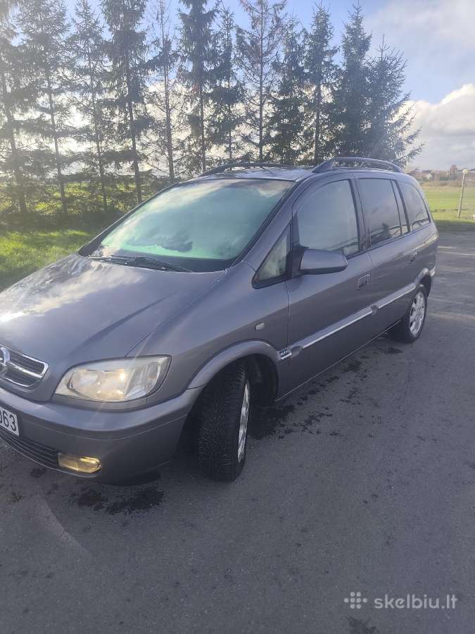Parduodamas opel zafira 2l 74kw dyzelinas - nuotraukos Nr. 12