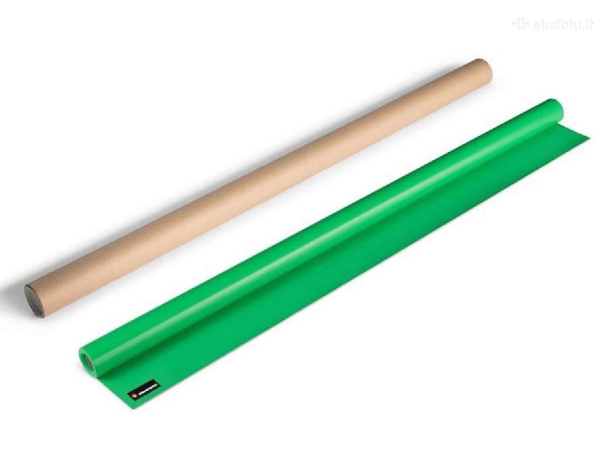 Green screen kilimas vinilinis 1.37m x 4m naujas - nuotraukos Nr. 2