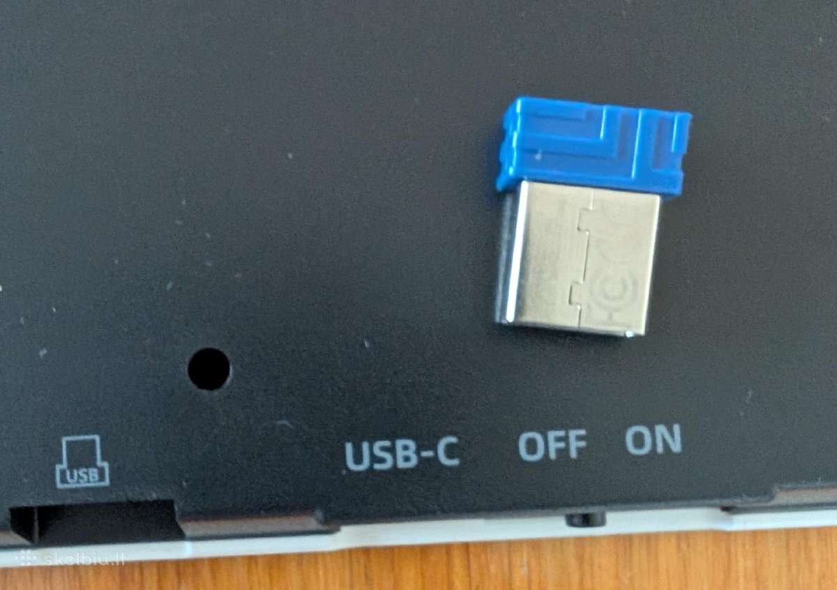 Tecknet belaidė Bluetooth klaviatūra (usb+bt) - nuotraukos Nr. 4