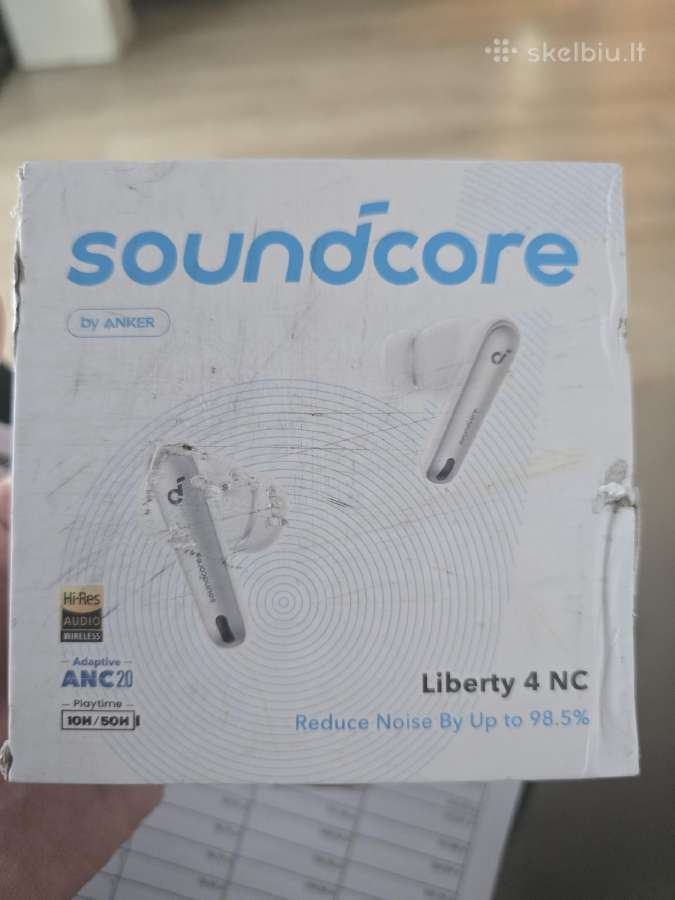 Soundcore Liberty 4 Nc – naujos, baltos - nuotraukos Nr. 2