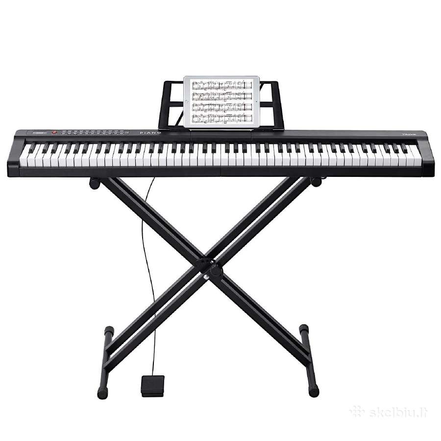 Elektrinis pianinas 88 klavišu su stovu - nuotraukos Nr. 5