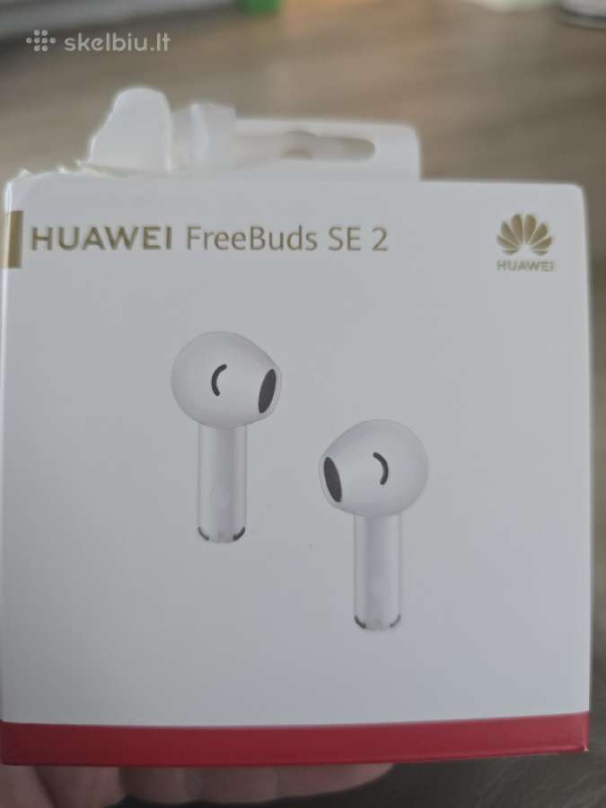 Huawei Freebuds Se 2 – naujos, baltos - nuotraukos Nr. 2